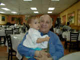 Angeline with her granpa Manolo
