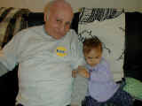 Loving grandpa Manolo